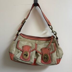 Y2K Coach Legacy Signature Turnlock